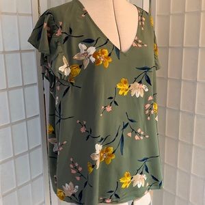 Old Navy Floral Top XL